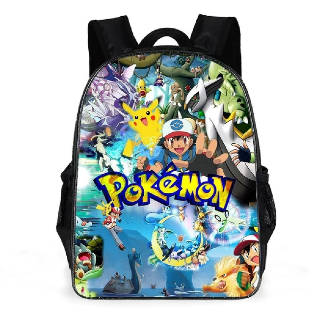Sac à dos Pokemon pour ados (25 motifs) - 40cm * 30cm * 15cm