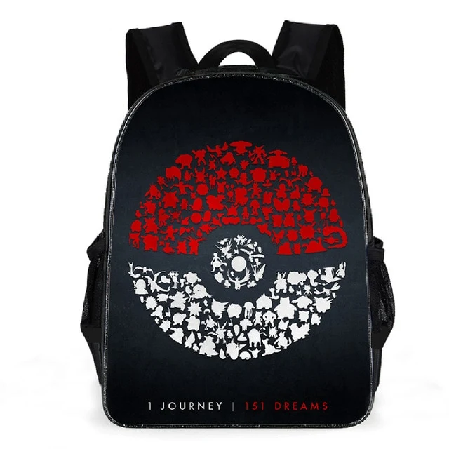 Sac à dos Pokemon pour ados (25 motifs) - 40cm * 30cm * 15cm
