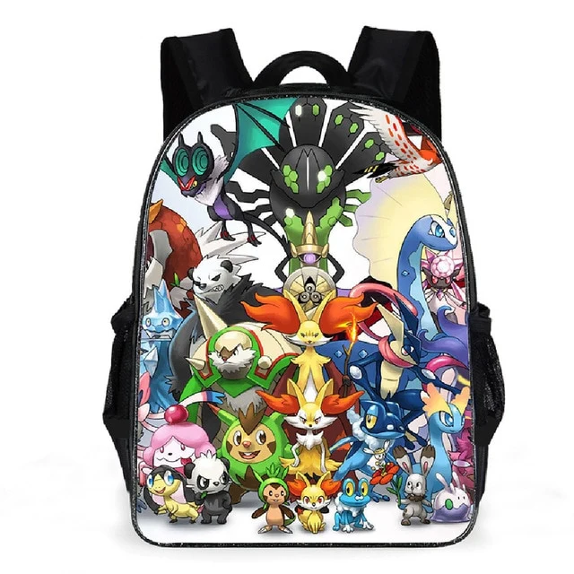 Sac à dos Pokemon pour ados (25 motifs) - 40cm * 30cm * 15cm