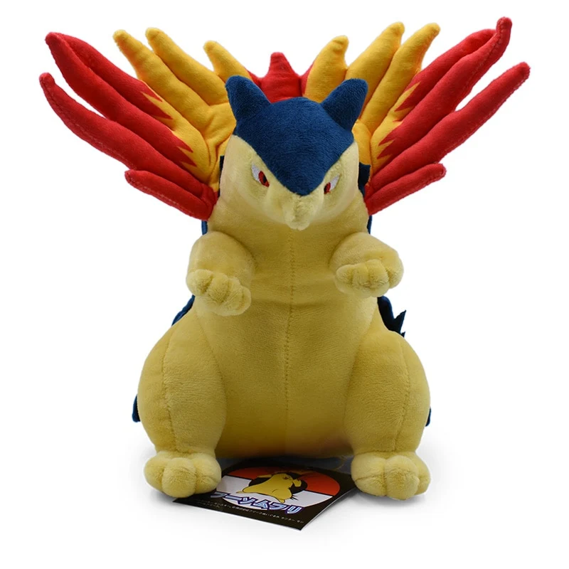 Tissu Tornupto / Typhlosion Pokemon (env. 25cm)