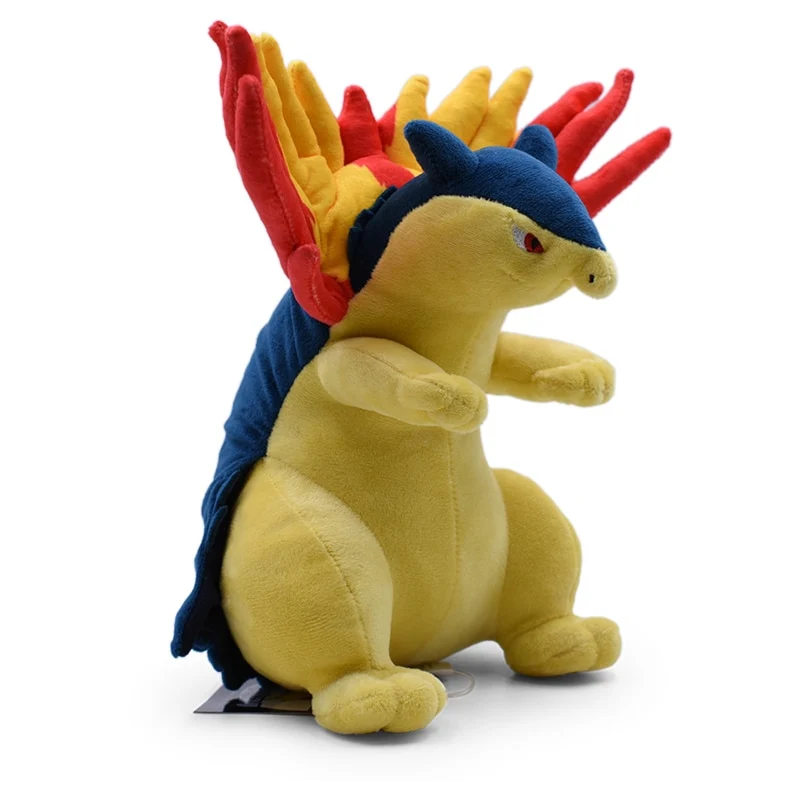 Tissu Tornupto / Typhlosion Pokemon (env. 25cm)