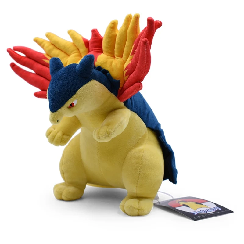 Tissu Tornupto / Typhlosion Pokemon (env. 25cm)