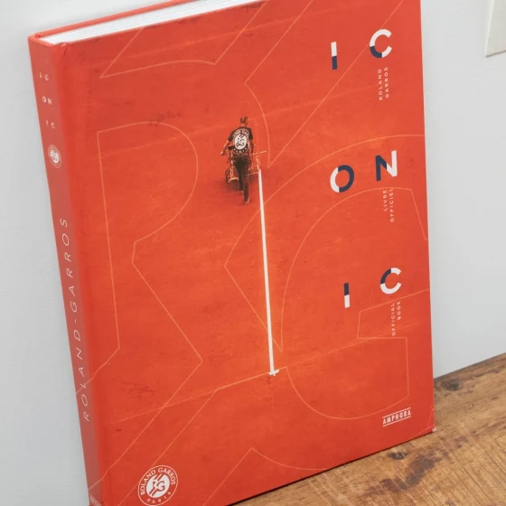 Livre photo Roland Garros Iconic