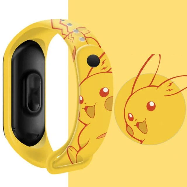 Montre-bracelet électronique Pokemon Pikachu avec affichage numérique