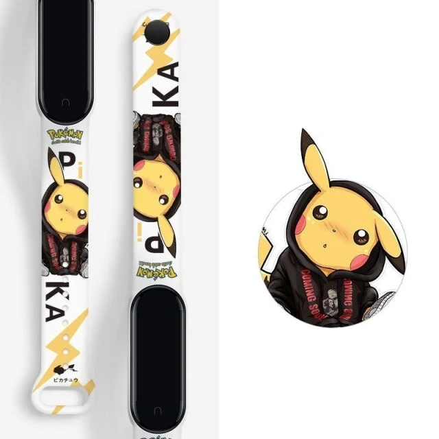 Montre-bracelet électronique Pokemon Pikachu avec affichage numérique