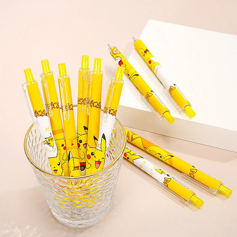 4 pcs.Stylo Pokemon Pikachu avec pointe de 0.5 MM