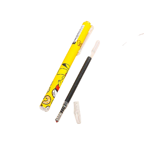 4 pcs.Stylo Pokemon Pikachu avec pointe de 0.5 MM
