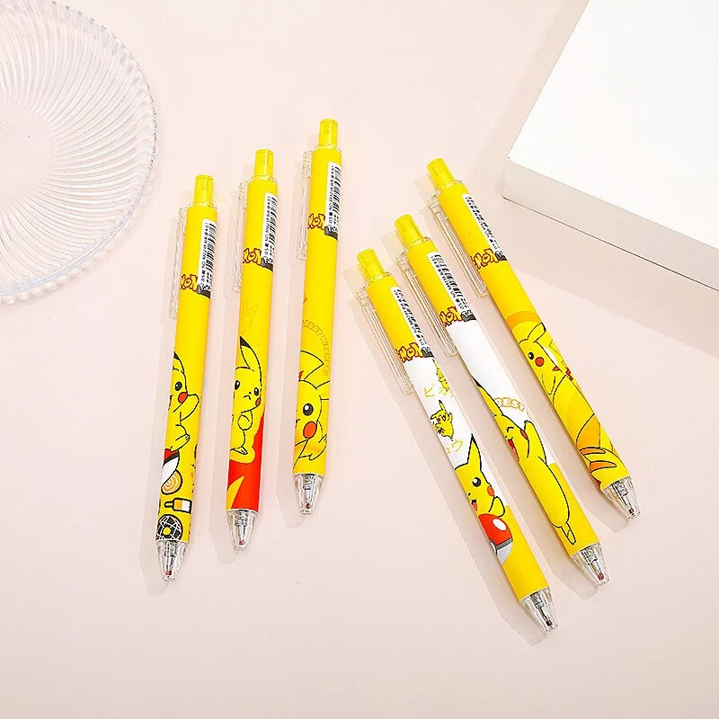4 pcs.Stylo Pokemon Pikachu avec pointe de 0.5 MM