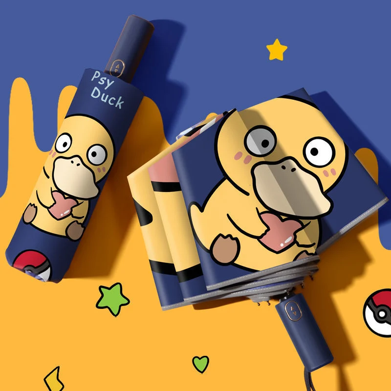 Parapluies Pokemon Pikachu (manuels ou automatiques)