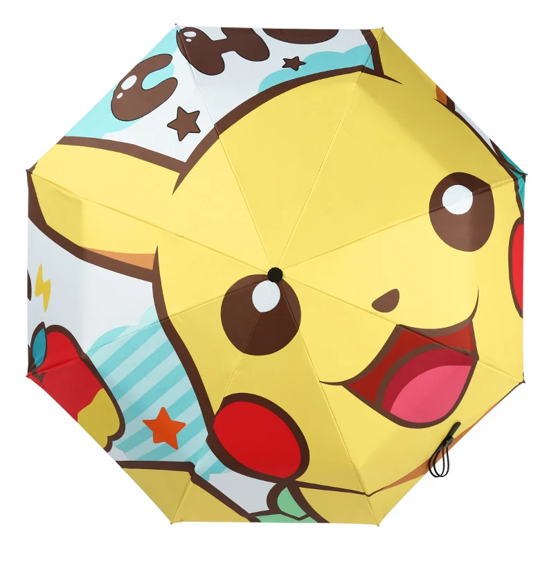 Parapluies Pokemon Pikachu (manuels ou automatiques)