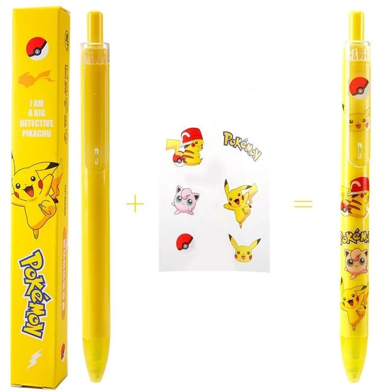 Lot de 2 stylos DIY Pikachu
