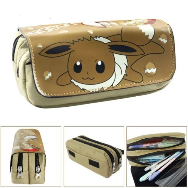 Trousses Pikachu, Pokeball, Eevee, Schiggy et autres