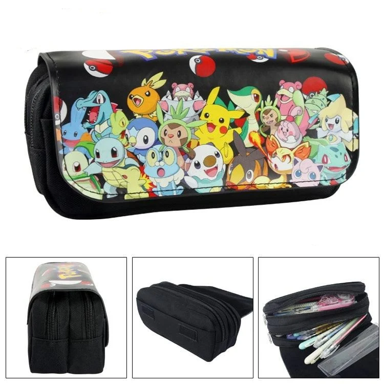 Étui à crayons à motif Pokémon