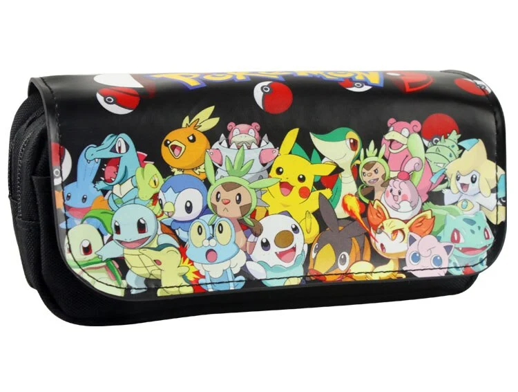 Étui à crayons à motif Pokémon