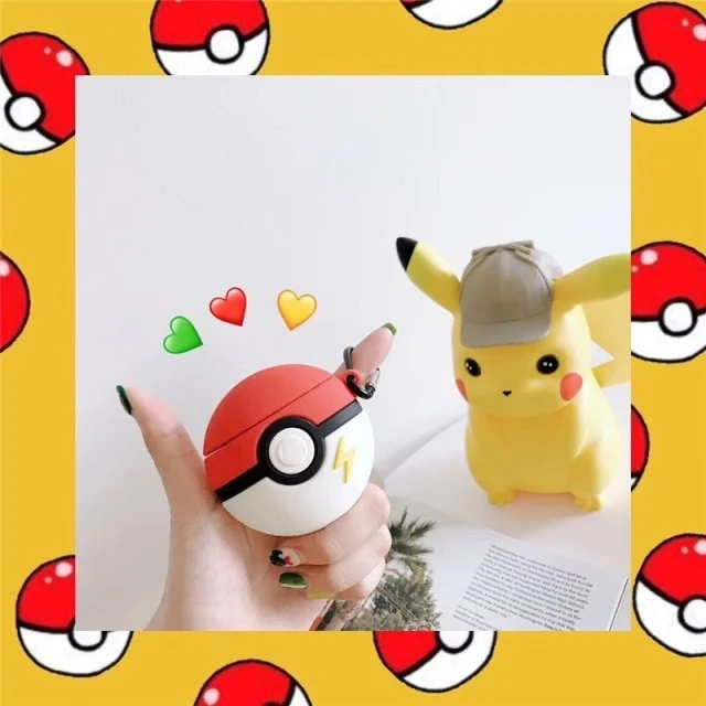 Pikachu Airpods Cases Pokemon Eevee, Schiggy, Pikachu et bien d'autres.