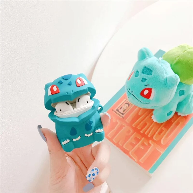 Pikachu Airpods Cases Pokemon Eevee, Schiggy, Pikachu et bien d'autres.
