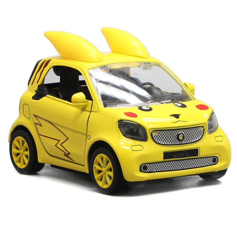 Voiture de jouet de voiture de modèle de Pokemon Pikachu