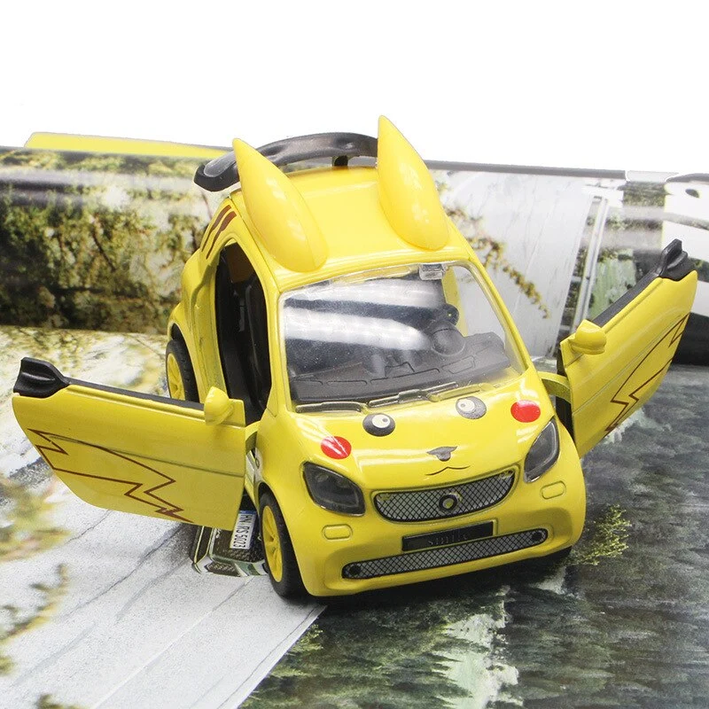 Voiture de jouet de voiture de modèle de Pokemon Pikachu
