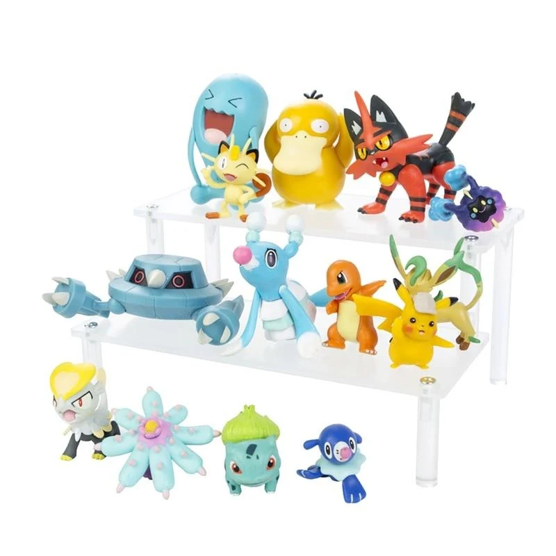 Figurines Pokemon 3-7cm - Pikachu Metang Cosmog Incineroar Litten Popplio Psyduck Bulbasaur et bien plus encore.