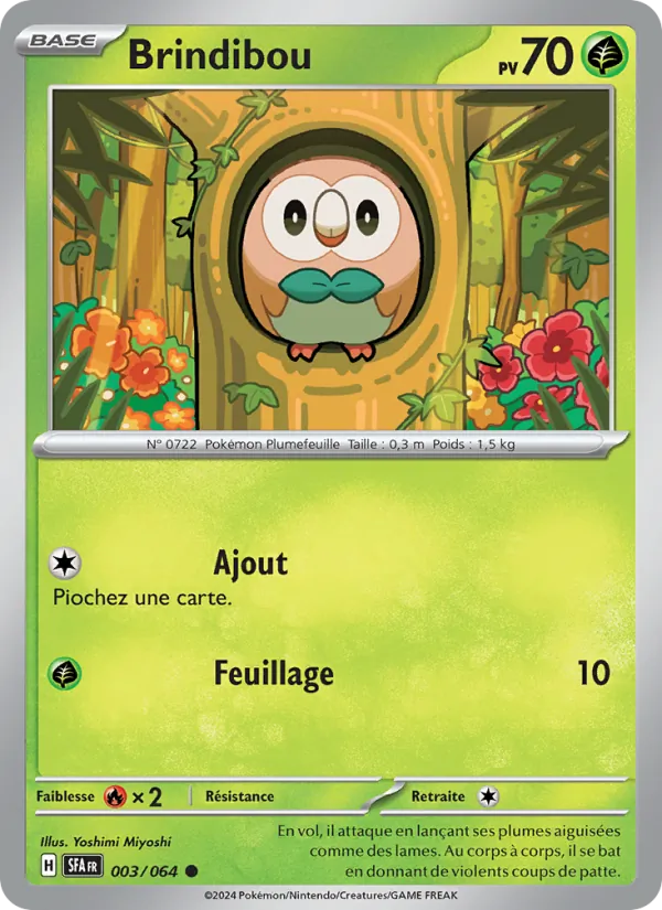 Brindibou 3/64 — EV06.5 – Fable Nébuleuse — Carte Pokémon française