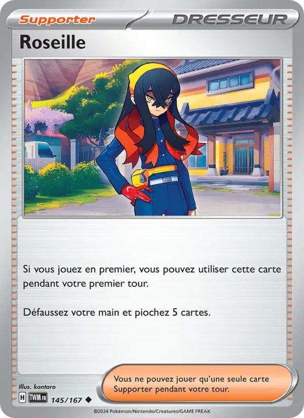 Roseille 145/167 — EV06 – Mascarade Crépusculaire — Carte Pokémon française