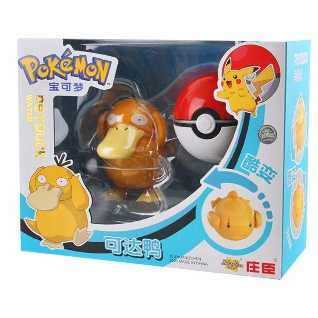 Figurine Enton Psyduck dans Pokeball - Jouet Pokémon
