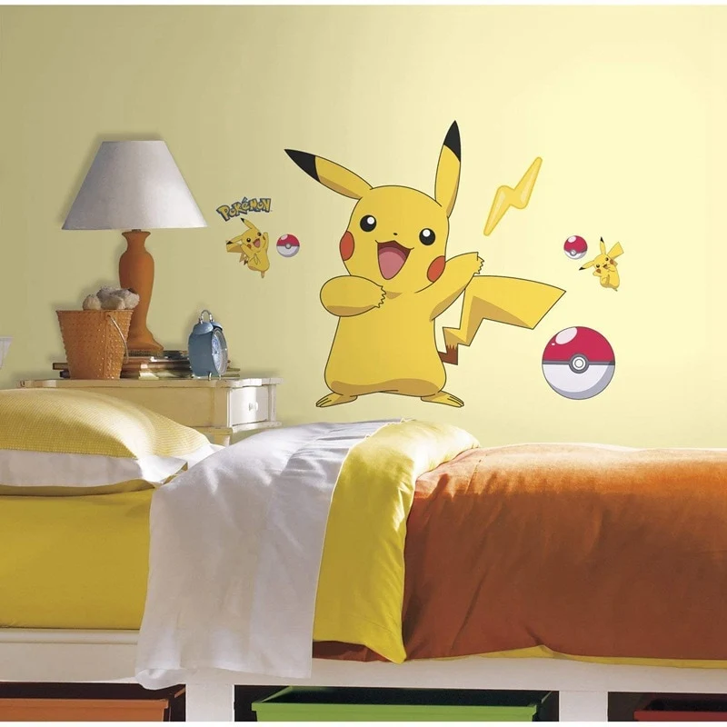 Sticker mural Pikachu