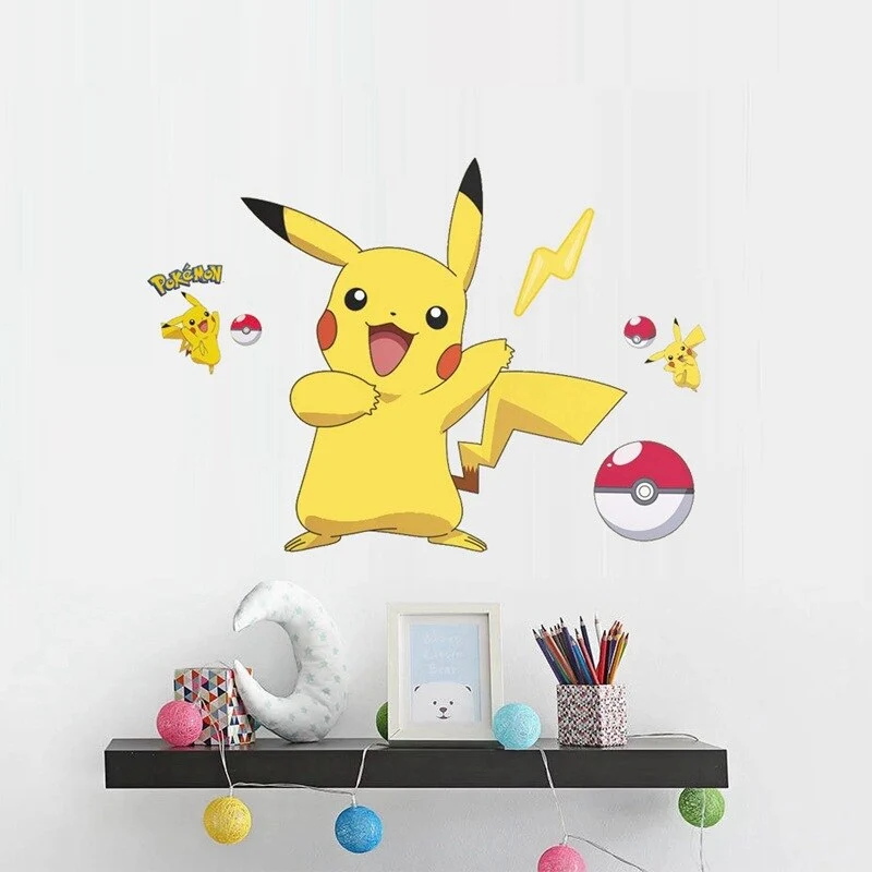 Sticker mural Pikachu