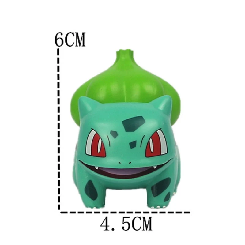 Pokémon Pikachu. Figurine Charmander, Bulbasaur, Carapuce, Jigglypuff ou Enton