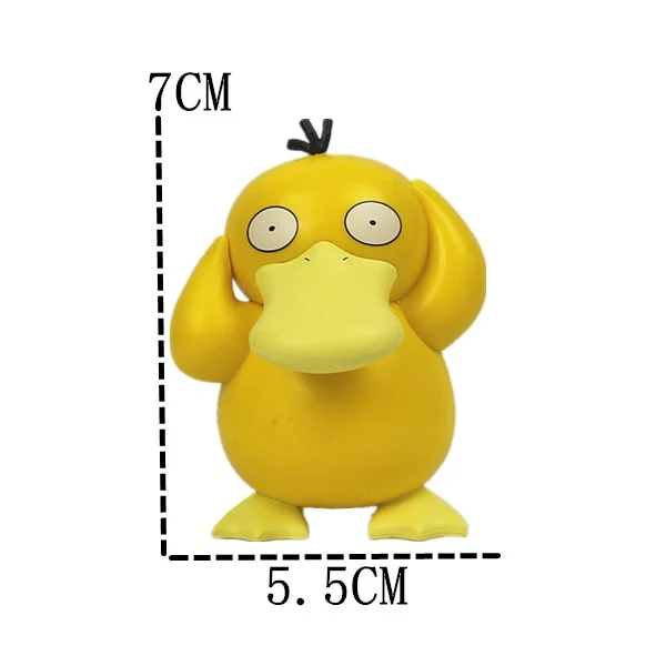 Pokémon Pikachu. Figurine Charmander, Bulbasaur, Carapuce, Jigglypuff ou Enton