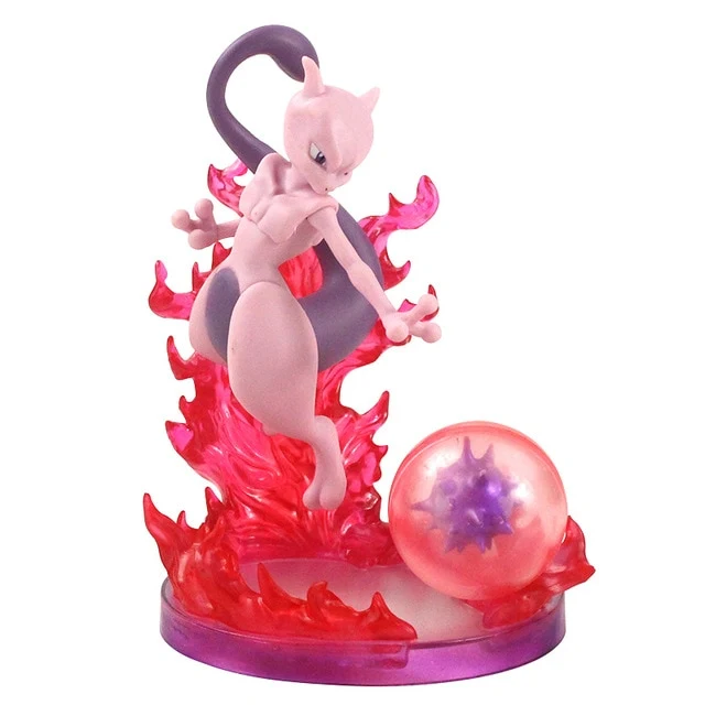 Mewtwo Mewtwo Energy Aura Effect Collectible Figure Pokemon