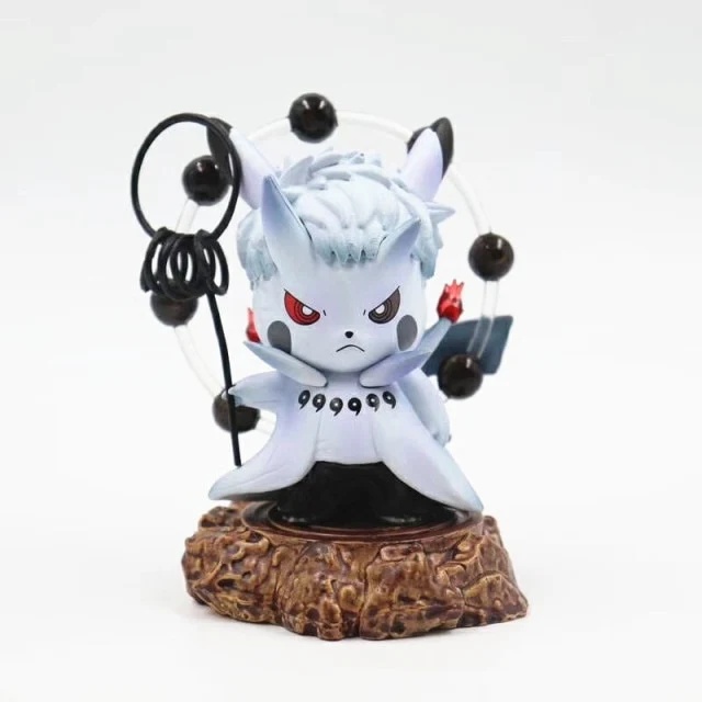 Figurines Cosplay Pokemon Pikachu Naruto Uzumaki Uhciha Obito
