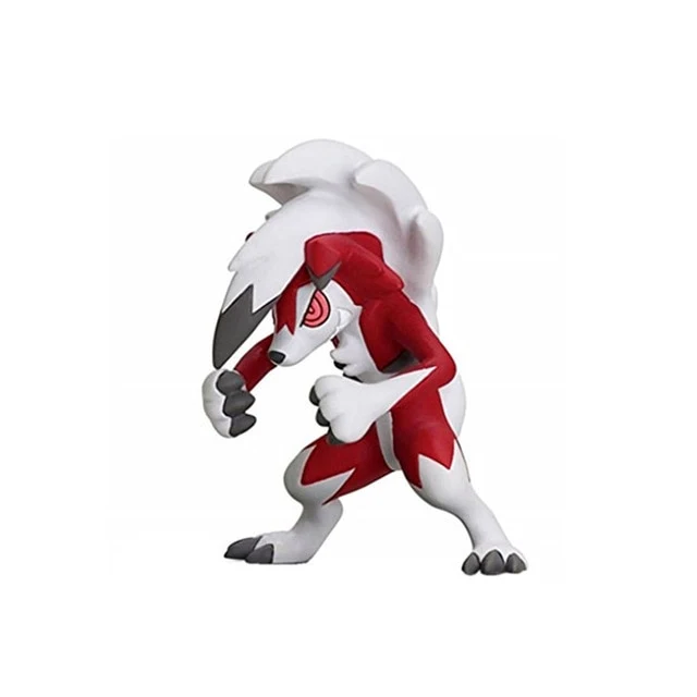 Wuffels Rockruff Lycanroc Evolution Figures Pokemon (3 modèles au choix)