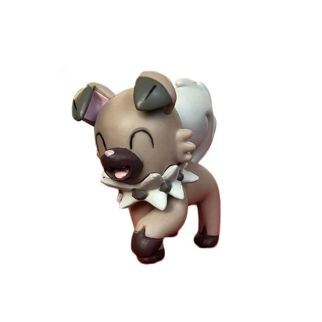 Wuffels Rockruff Lycanroc Evolution Figures Pokemon (3 modèles au choix)