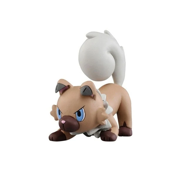 Wuffels Rockruff Lycanroc Evolution Figures Pokemon (3 modèles au choix)
