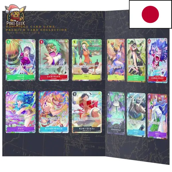 One Piece Card Game – Premium Card Collection Best Selection Vol.3 – Japonais