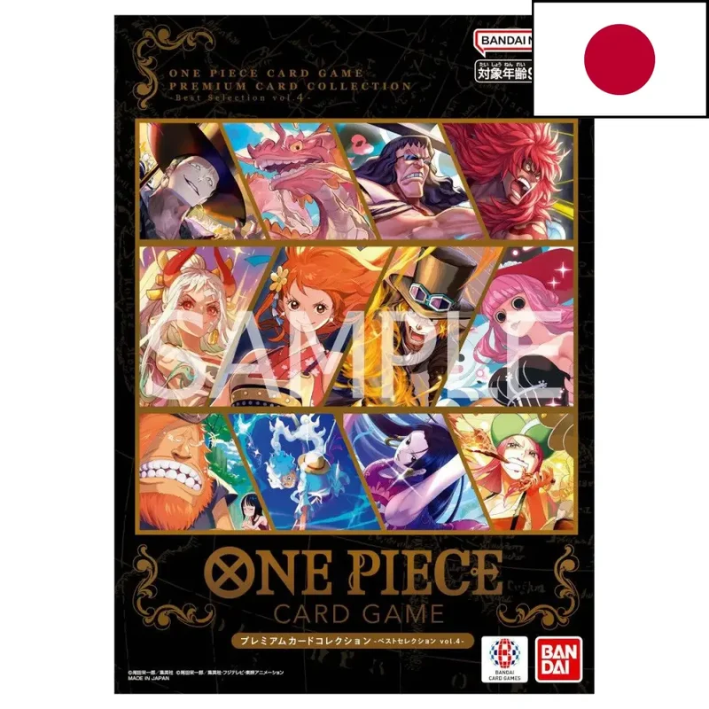 One Piece Card Game – Premium Card Collection Best Selection Vol.4 – Japonais