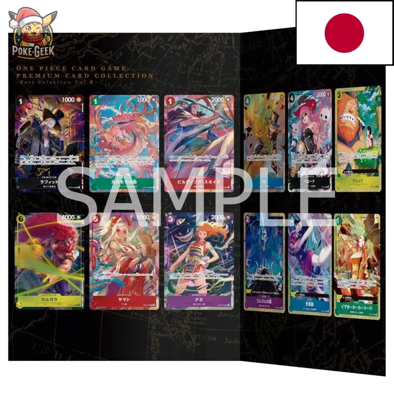One Piece Card Game – Premium Card Collection Best Selection Vol.4 – Japonais