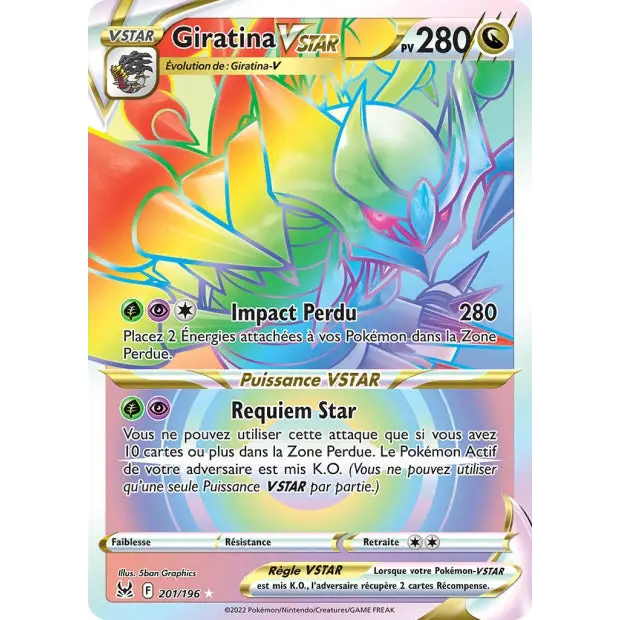 Giratina VSTAR - EB Origine Perdue - 201/196