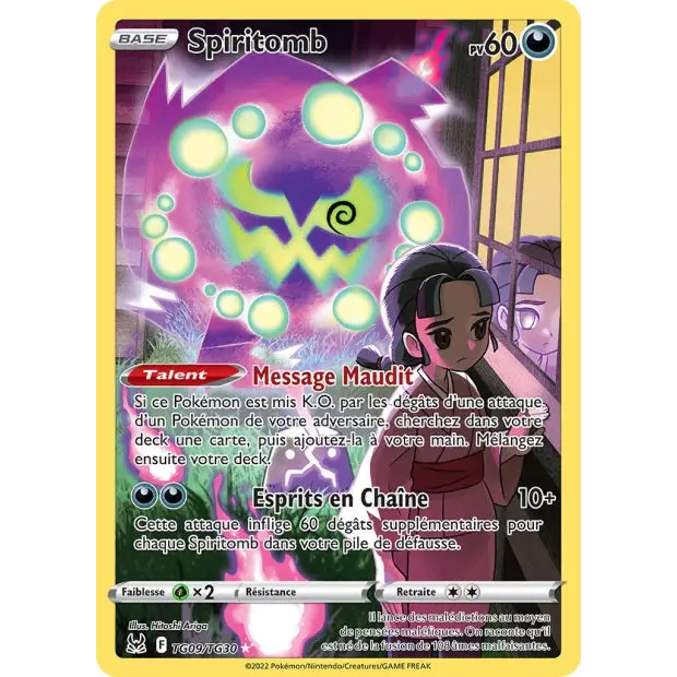 Spiritomb - EB Origine Perdue - TG09/TG30