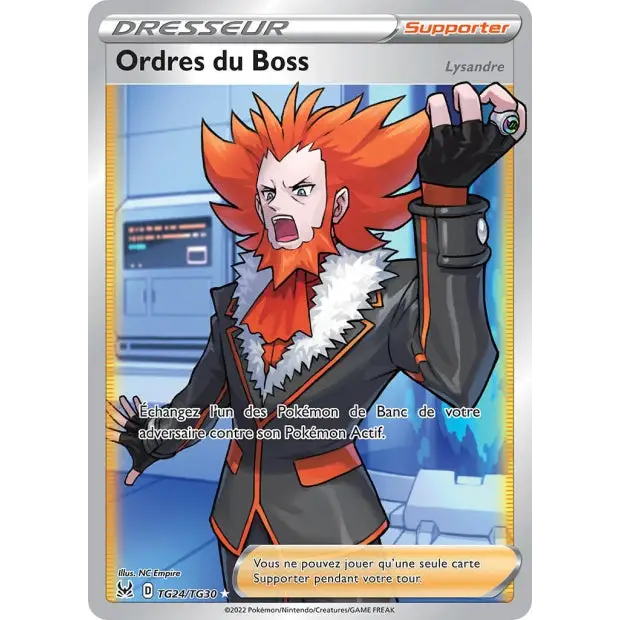 Ordres du Boss - EB Origine Perdue - TG24/TG30