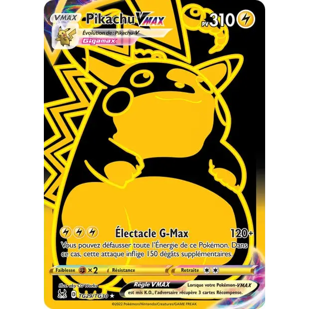 Pikachu VMAX - EB Origine Perdue - TG29/TG30