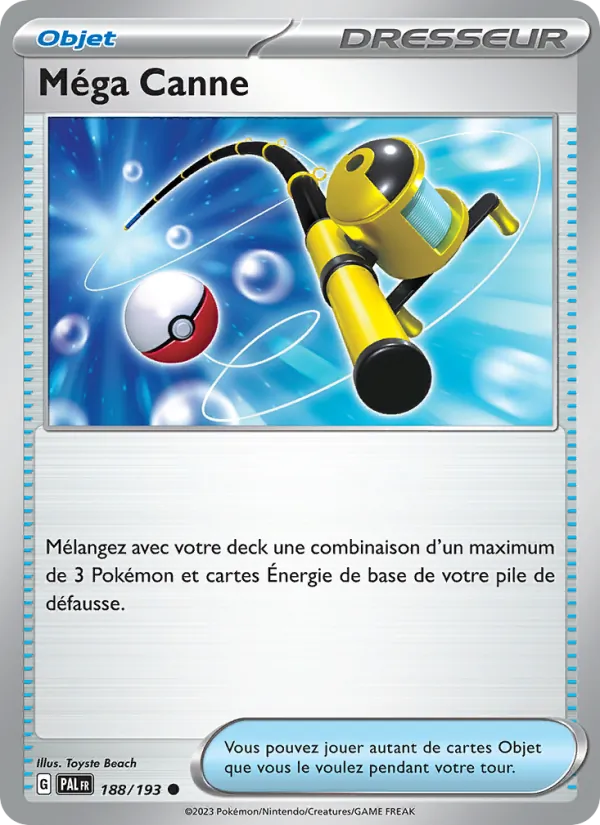Méga Canne 188/193 — EV02 – Évolutions à Paldea — Carte Pokémon française