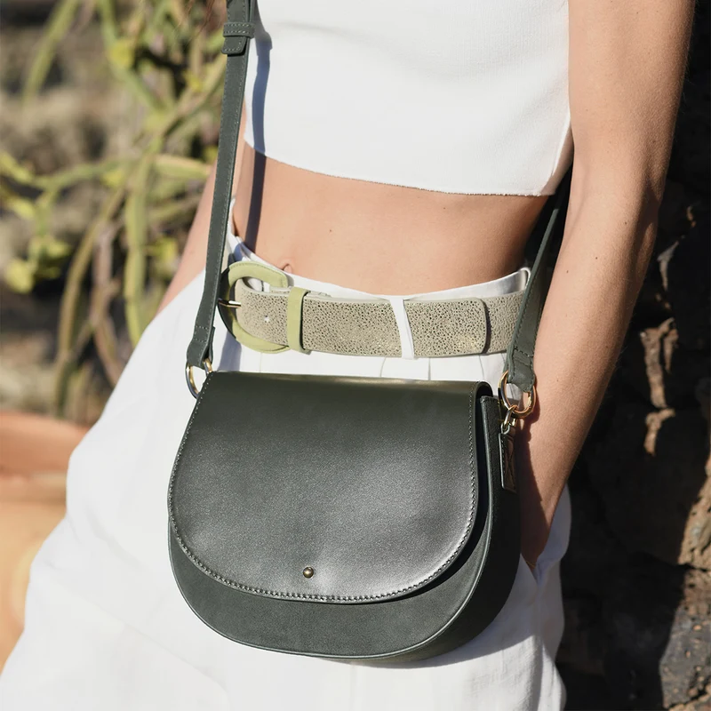 Sac besace Juliette en cuir