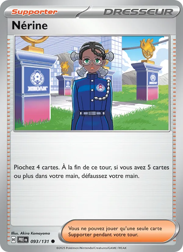 Nérine 93/131 — EV08.5 – Évolutions Prismatiques — Carte Pokémon française