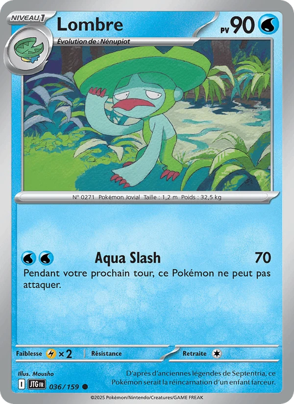 Lombre 36/159 — EV09 – Aventures Ensemble — Carte Pokémon française