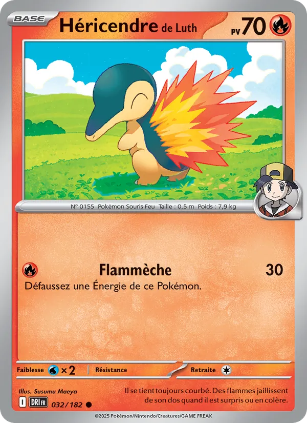 Héricendre de Luth 32/182 — EV10 – Rivalités Destinées — Carte Pokémon française