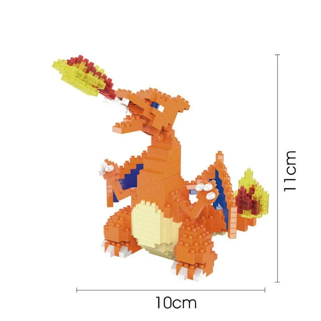 Blocs de construction Pokémon Charizard à construire soi-même