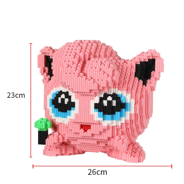 Ensembles de blocs de construction Pokémon - de nombreux motifs