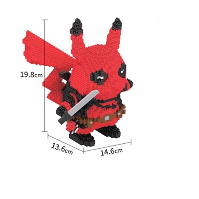 Ensembles de blocs de construction Pokémon - de nombreux motifs